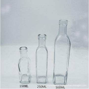 Household Leak-Proof Kitchen Glass Oil Bottle Small Oil Pot Jar for Soy Sauce Vinegar Seasoning Creative